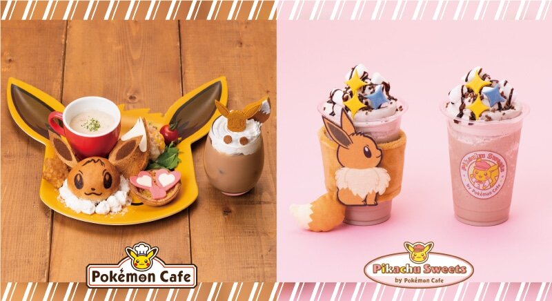 Ebay's menu is new to "Pokemon Cafe" and "Pikachu Sweets by Pokémon Cafe"!
