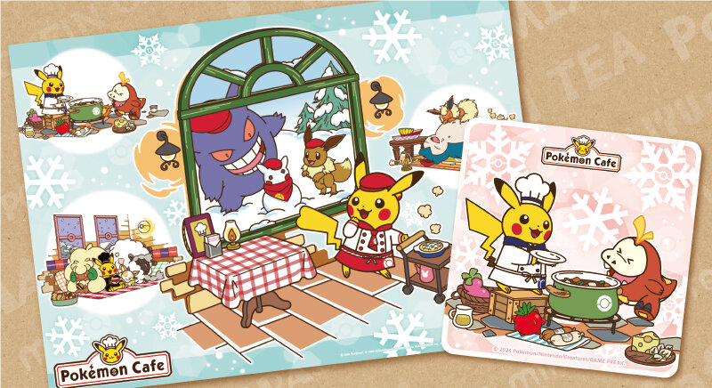 Winter is coming to Pokémon Cafe ♪ Enjoy the menu with the new lunch mat and roller coaster!