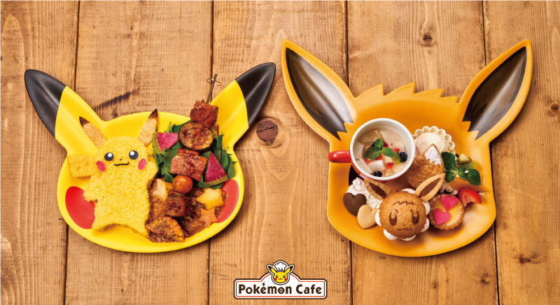 A new menu with Pikachu and Ebay plates! Plate with a new companion expression can be purchased as a commodity!