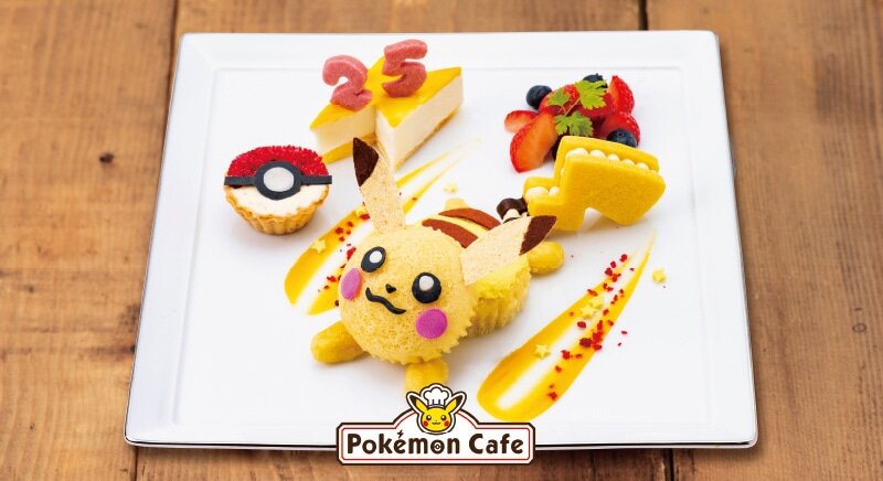 Pokémon Cafe will feature a menu commemorating the 25th anniversary of Pokémon!