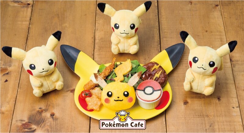 The popular Pikachu plate in "Pokemon Cafe " is new!