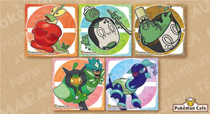 The fifth bullet of Pokémon S.V. has appeared on the clear coaster of Pokémon Cafe!